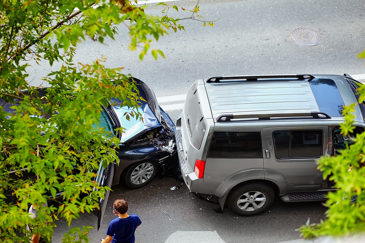 Accident cu o mașină închiriată